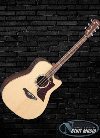 Yamaha A1R Solid Top Acoustic Guitar - Rental